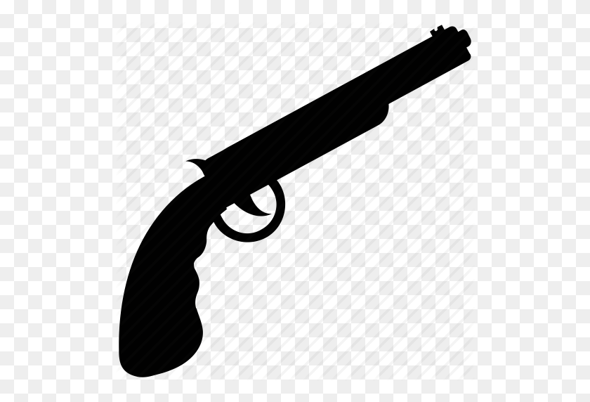 512x512 Gun, Handgun, Pistol, Revolver, Weapon Icon - Revolver PNG