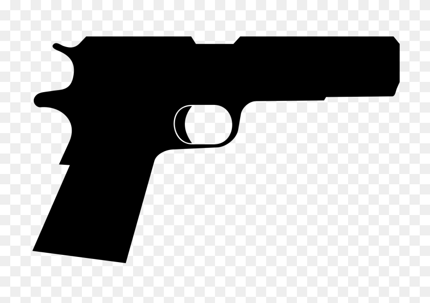 2000x1365 Пистолет Png Черно-Белый Прозрачный Пистолет Черно-Белые Изображения - Пистолет Png Прозрачный