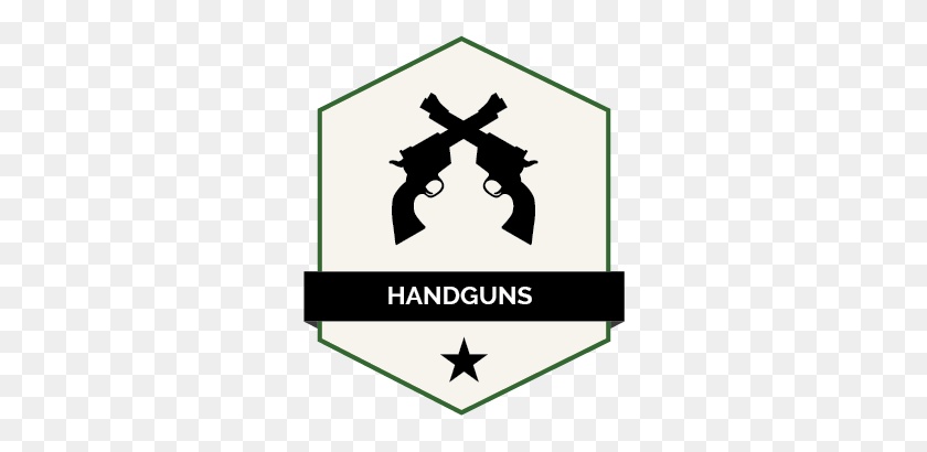 300x350 Guns - Twins Logo PNG