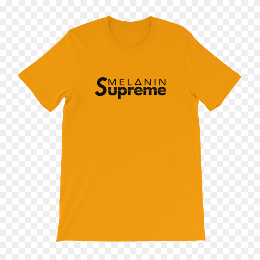 1000x1000 Gw Melanin Supreme Unisex Tee - Supreme Shirt PNG