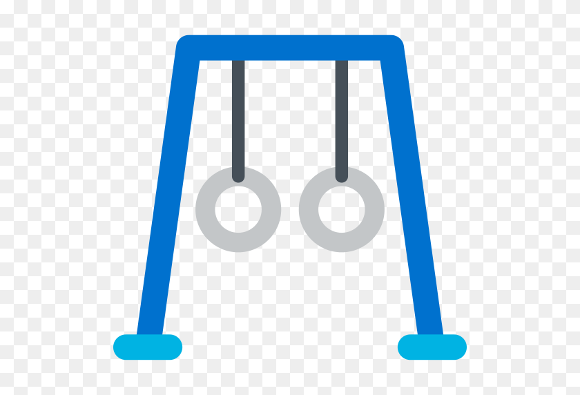 512x512 Gymnastic Rings Png Icon - Olympic Rings PNG