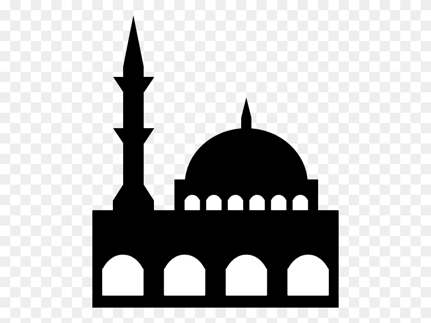 480x570 Мечеть Хабоша, Мечеть - Мечеть Клипарт