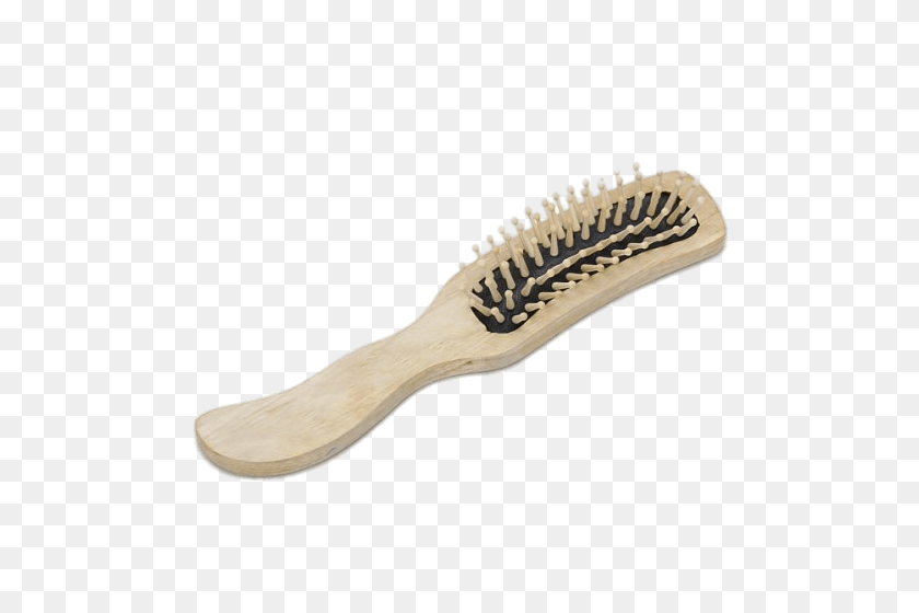 500x500 Hair Brush Wooden Paddle Transparent Png - Hair Brush PNG
