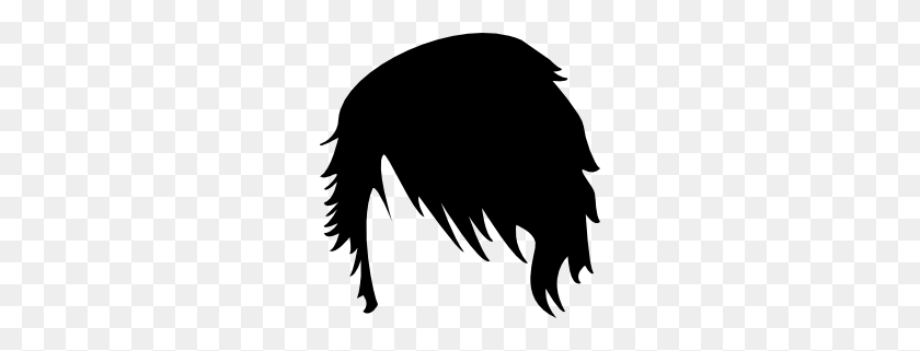256x261 Hair Icon Clipart Web Icons Png - Emo PNG