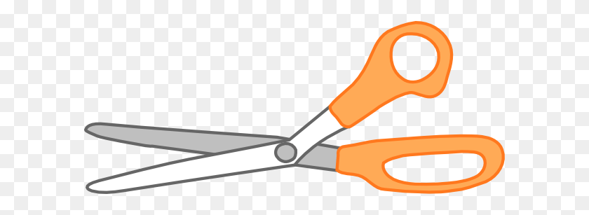 600x247 Hair Scissors Clip Art Small - Hairdresser Scissors Clipart