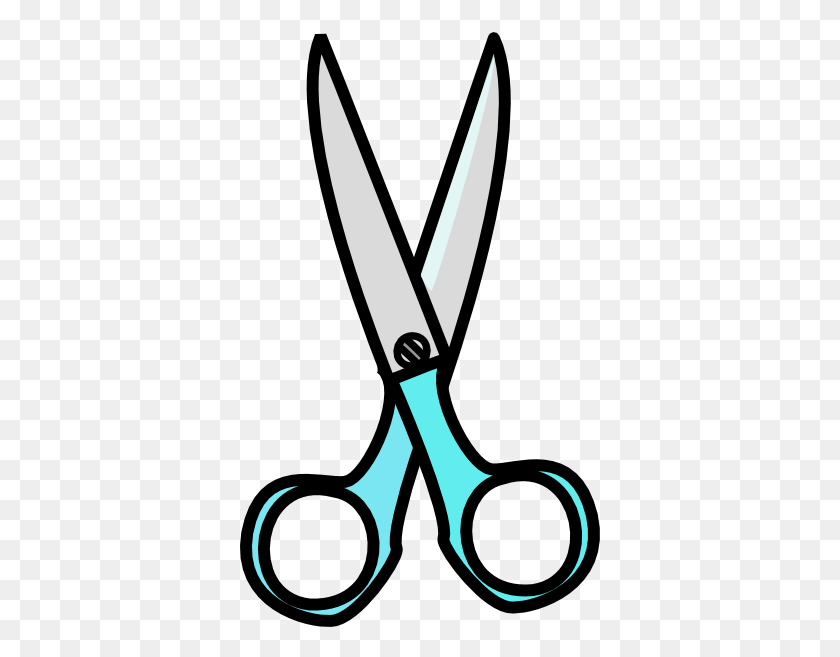 360x597 Hair Scissors Clip Art Style - Hair On Fire Clipart