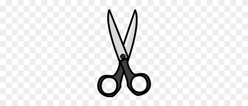 300x300 Hair Scissors Drawing - Hair Scissors Clipart