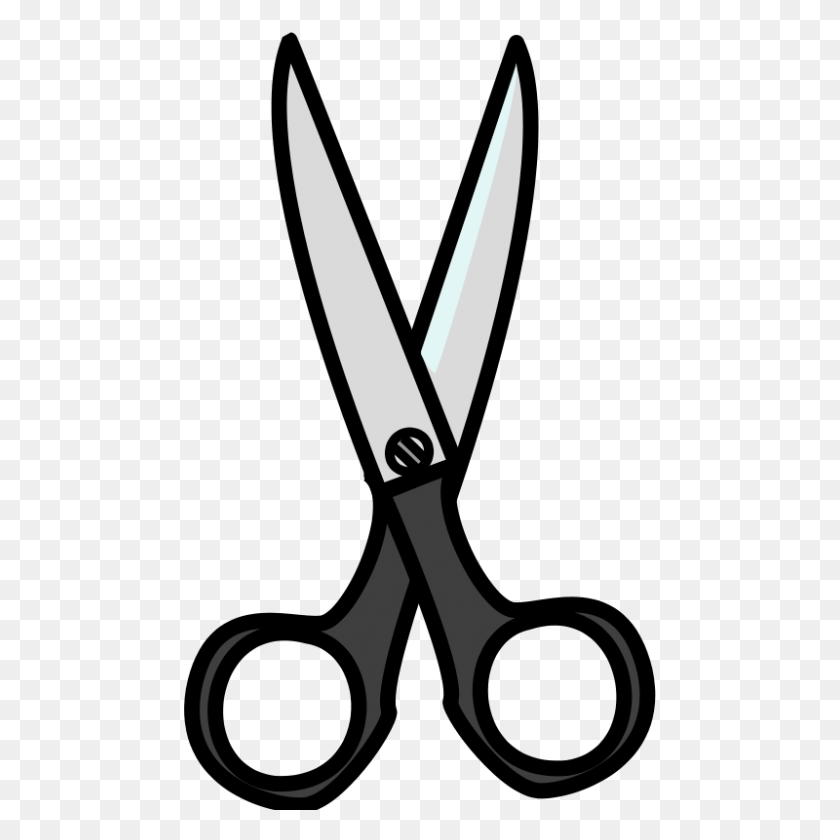 800x800 Hair Styling Scissors Clip Art - Hair Stylist Scissors Clip Art