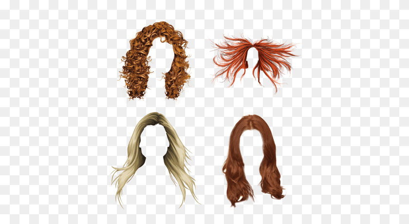 400x400 Hair Transparent Png Images - Curly Hair PNG