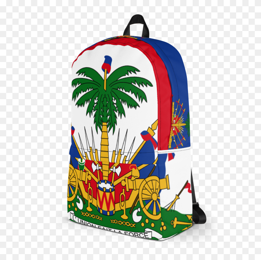 1000x1000 Haití Bandera De La Mochila De Haití Comprar - Bandera De Haití Png