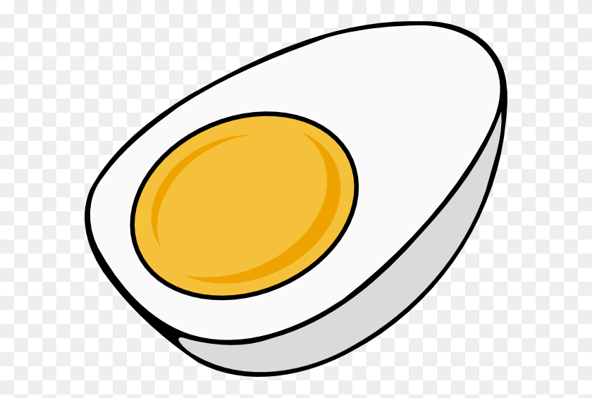 600x505 Половина Яйца Картинки - Яйцо Клипарт Png