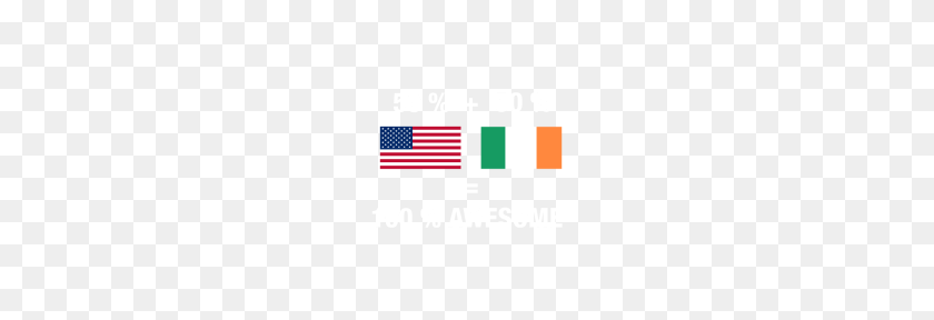 190x228 Half Irish Half American Ireland Flag - Ireland Flag PNG