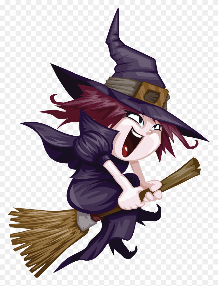 4890x6544 Halloween - Witch PNG