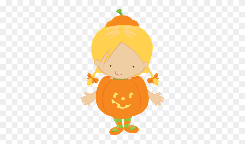 286x435 Halloween - Baby Pumpkin Clipart