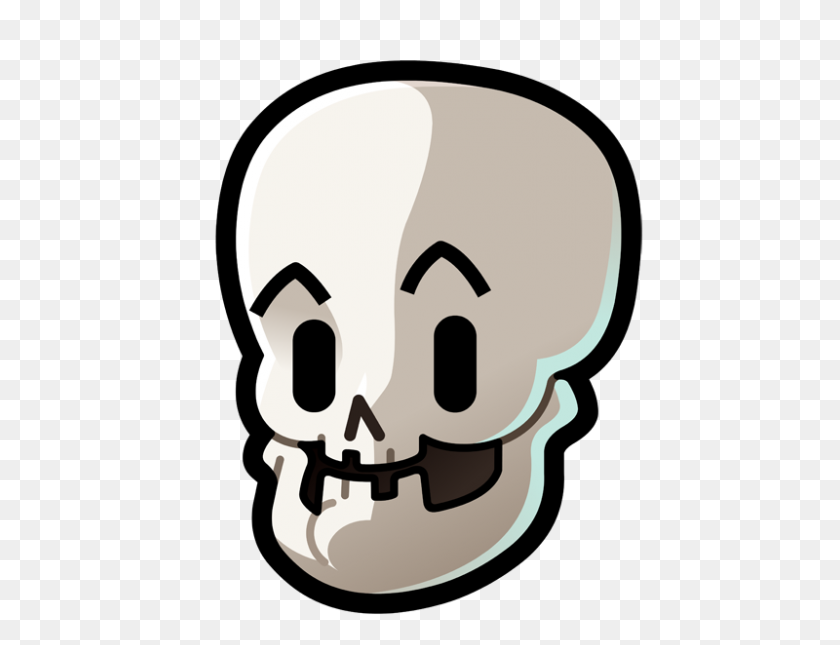 800x600 Avatar De Halloween - Cráneo Logotipo Png