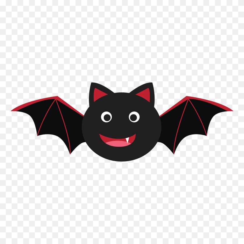 1600x1600 Halloween Bat Clipart - Halloween Clipart Images