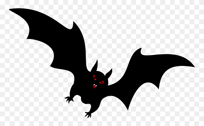 8000x4722 Halloween Bat Png Clip Art - Halloween Bat PNG
