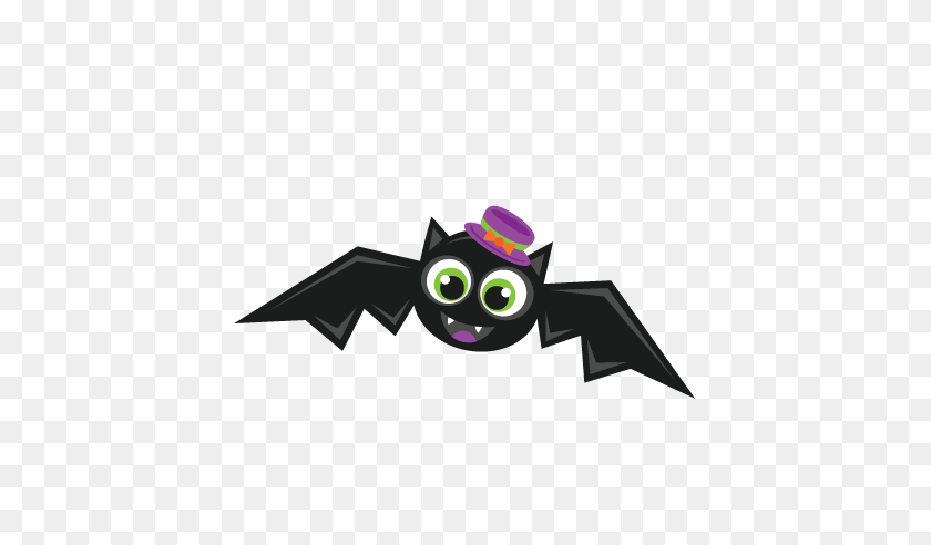 432x432 Halloween Bat Scrapbook Cute Clipart For Silhouette - Cute Bat Clipart