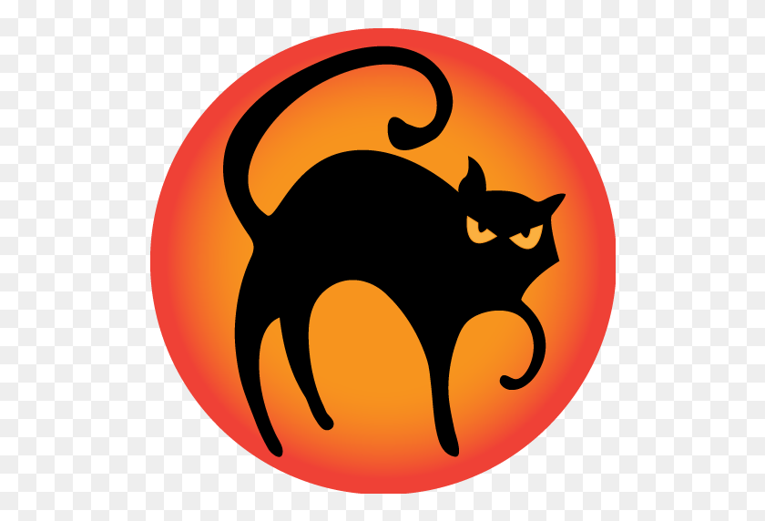 512x512 Halloween Cat Clipart Free Download Clip Art - Cat Images Clip Art