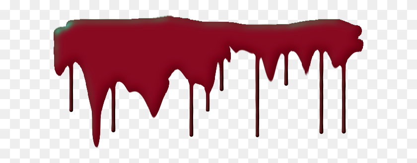 624x269 Halloween Clip Art Blood - Blood Dripping Clipart