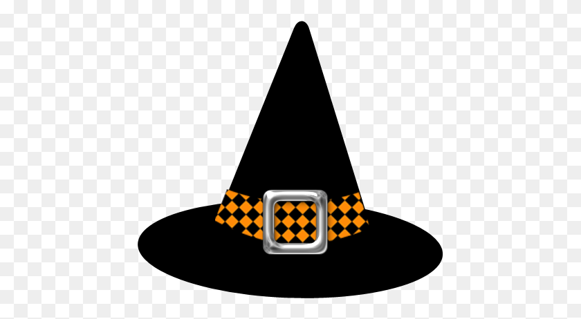 442x402 Halloween Clip Art Hat - Halloween Clipart PNG
