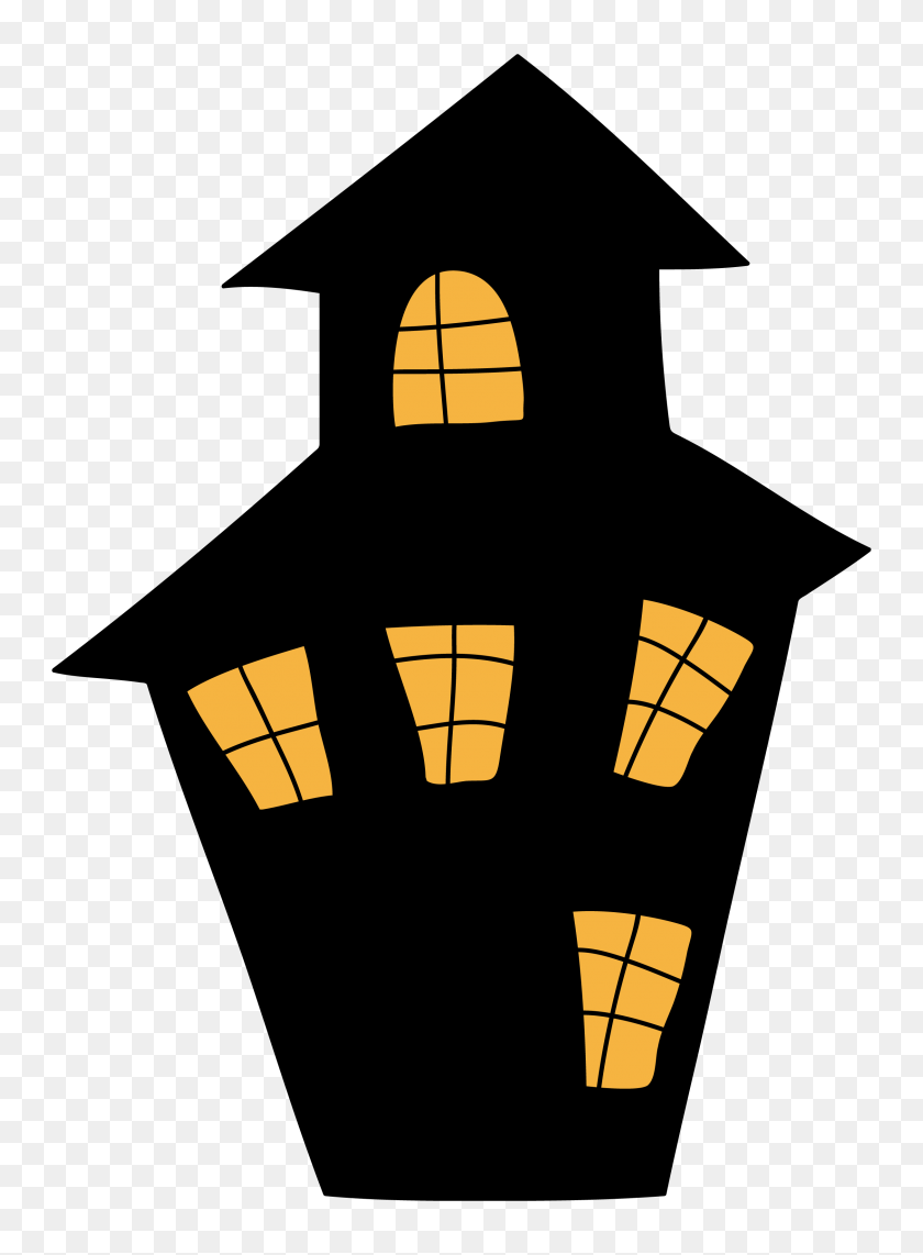 2430x3373 Halloween Clip Art Haunted House - Halloween PNG Images