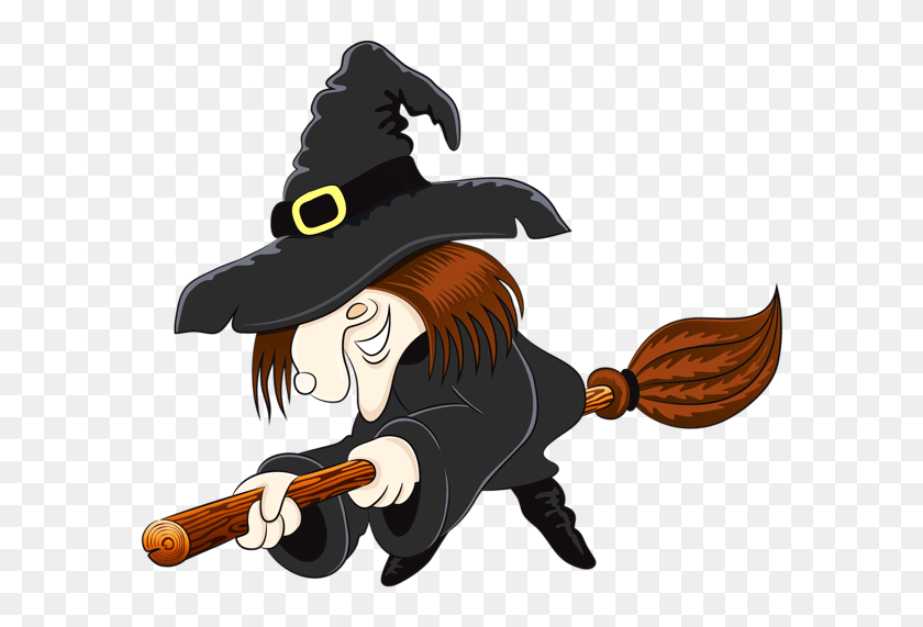 600x511 Halloween Clipart - Cute Witch Clipart