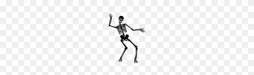 190x190 Halloween Dancing Skeleton - Dancing Skeleton PNG
