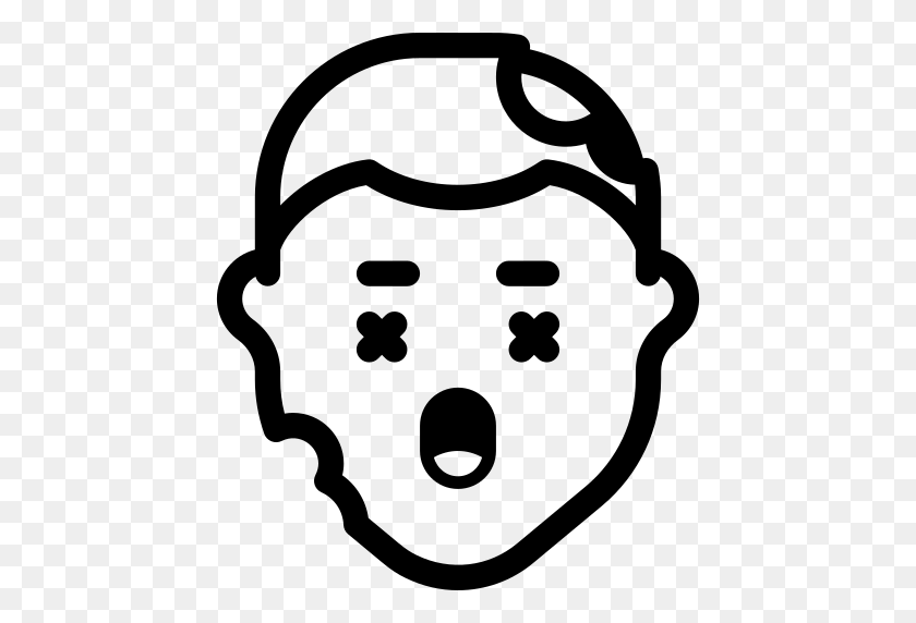 512x512 Halloween, Fear Icon Free Of Halloween Line Icons - Fear PNG