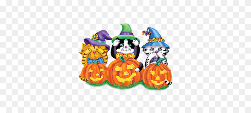 320x320 Halloween Ghost Clipart Clip Art Pin - Halloween Cat Clipart