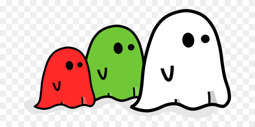 682x360 Halloween Ghost Png Transparent Image - Ghost PNG Transparent