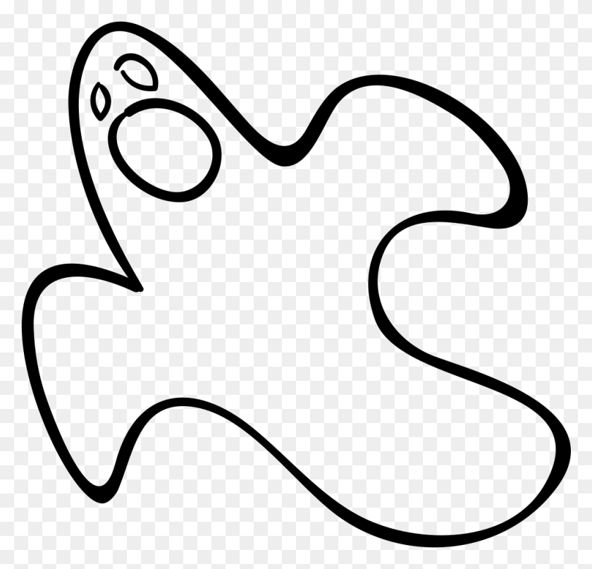 981x940 Halloween Ghost Shouting Png Icon Free Download - Halloween Ghost PNG