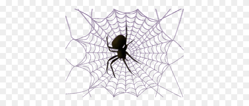 400x300 Halloween Graphics - Spiderweb PNG