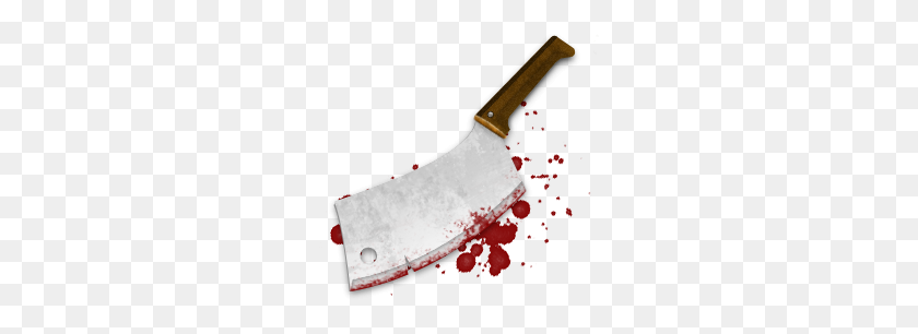 256x246 Графика На Хэллоуин - Клипарт Кровавый Нож
