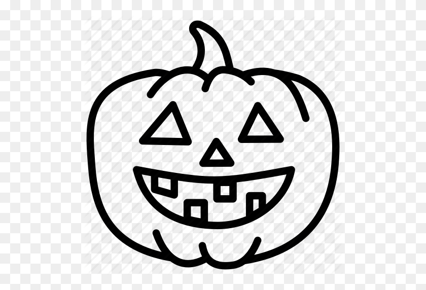 512x512 Halloween, Halloween Festival, Jack O' Lantern, October - Pumpkin Face PNG