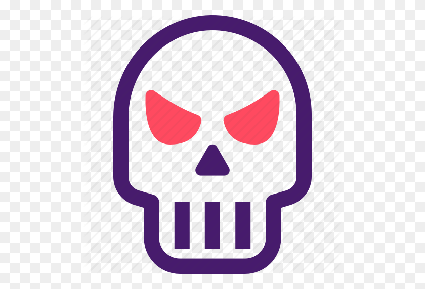 512x512 Хэллоуин, Helloween, Октябрь, Punisher, Значок Черепа - Логотип Punisher Png