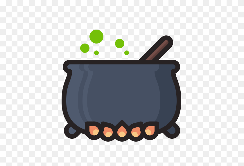 512x512 Halloween, Horror, Pot, Potion, Scary, Witch Icon - Potion PNG