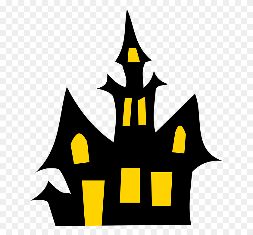 637x720 Halloween Images Free Clip Art For Download - House Clipart Free