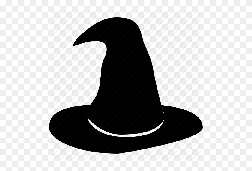 512x512 Halloween, Mage Hat, Magic, Scary, Wand, Witch, Wizard Icon - Wizard Hat PNG