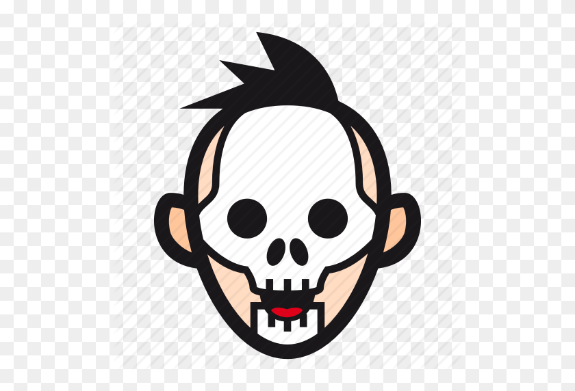 512x512 Halloween, Mask, Skeleton, Skull, Undead Icon - Halloween Skeleton Clipart