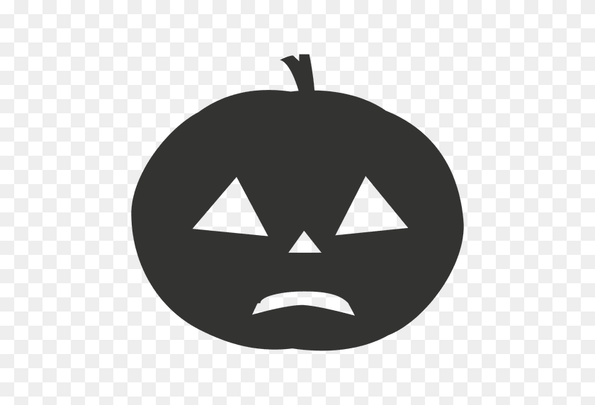 512x512 Хэллоуин Тыква Лицо - Лицо Логотип Png