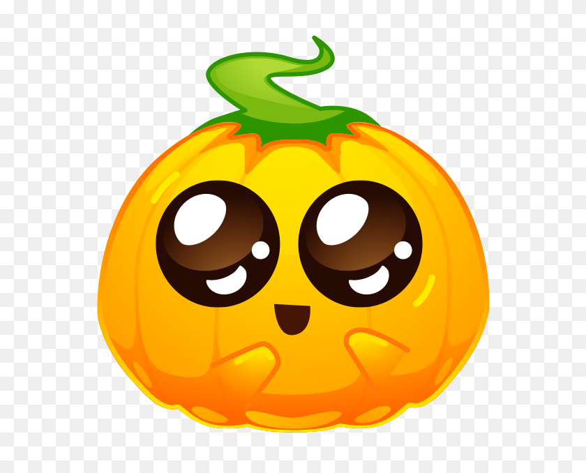 618x618 Calabazas De Halloween Emoji - Calabaza Emoji Png