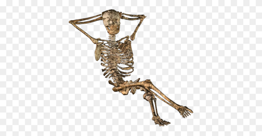 400x375 Halloween Skeleton Png - Skeleton PNG