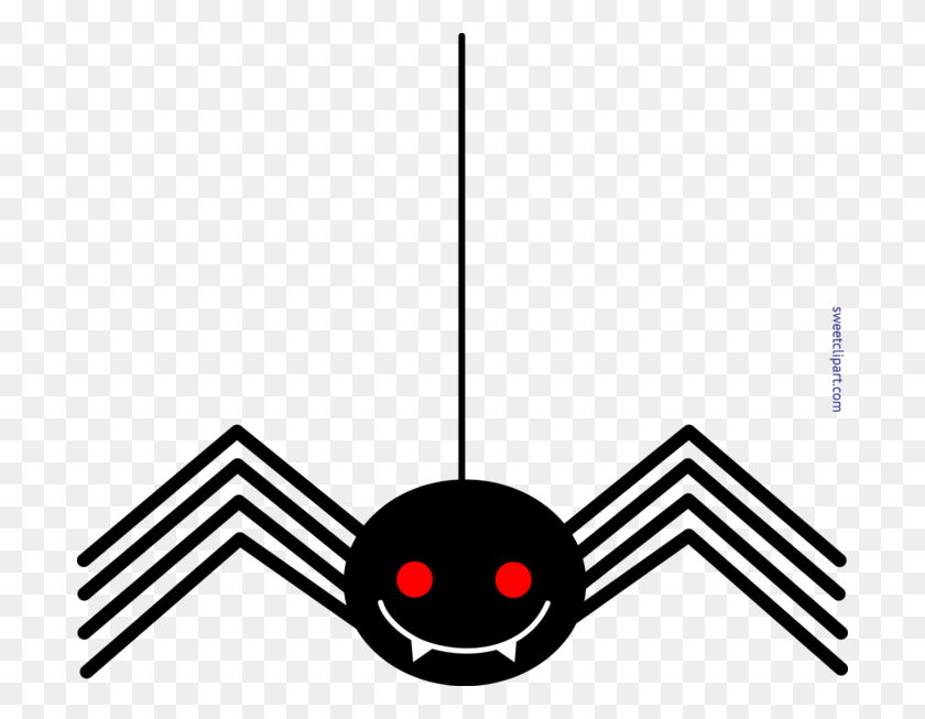 700x593 Halloween Spider Web Thread Clip Art - Black Widow Spider Clipart