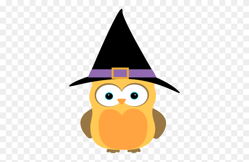 373x487 Halloween Witch Art Cute Owl Clip Art Image - Fall Owl Clip Art