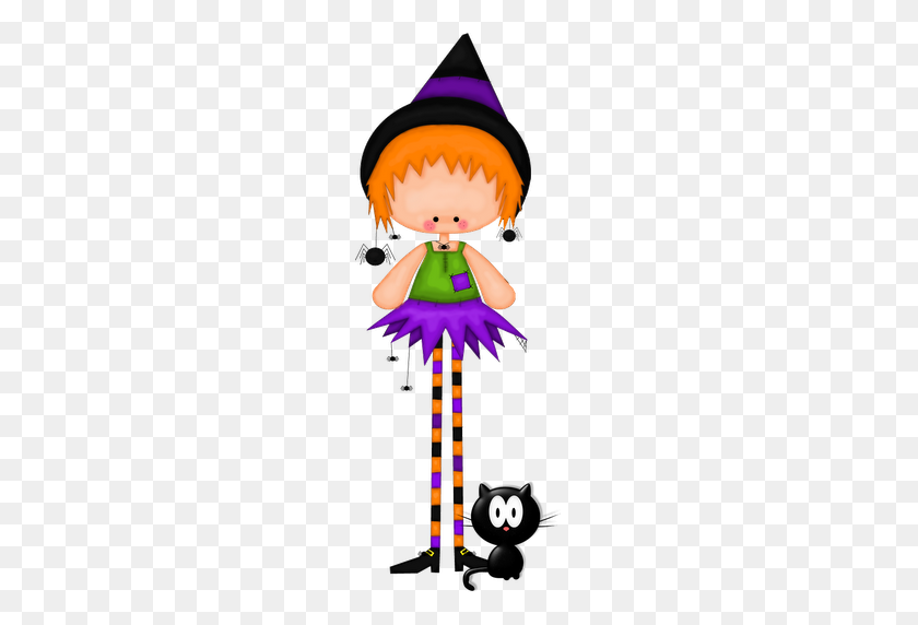 190x512 Halloween Witch Clip Art Clip Art - Scarecrow Clipart Free