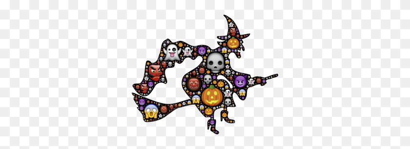 300x246 Halloween Witch Clip Art Images - Resale Clipart