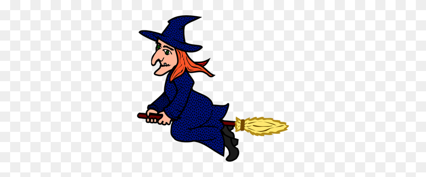 300x289 Halloween Witch Clip Art Images - Itch Clipart