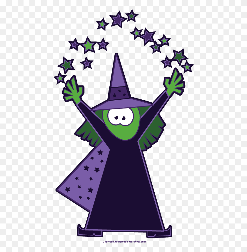 480x797 Хэллоуин Ведьма Волшебные Звезды Картинки Изображения - Ведьма На Метле Клипарт