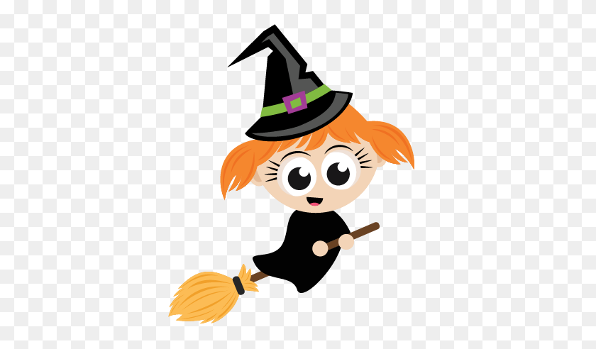 432x432 Halloween Witch Scrapbook Cute Clipart - Cute Witch Clipart